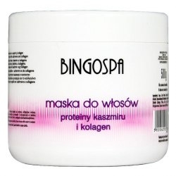 BINGOSPA Maska do włosów proteiny kaszmiru i kolagen 500g